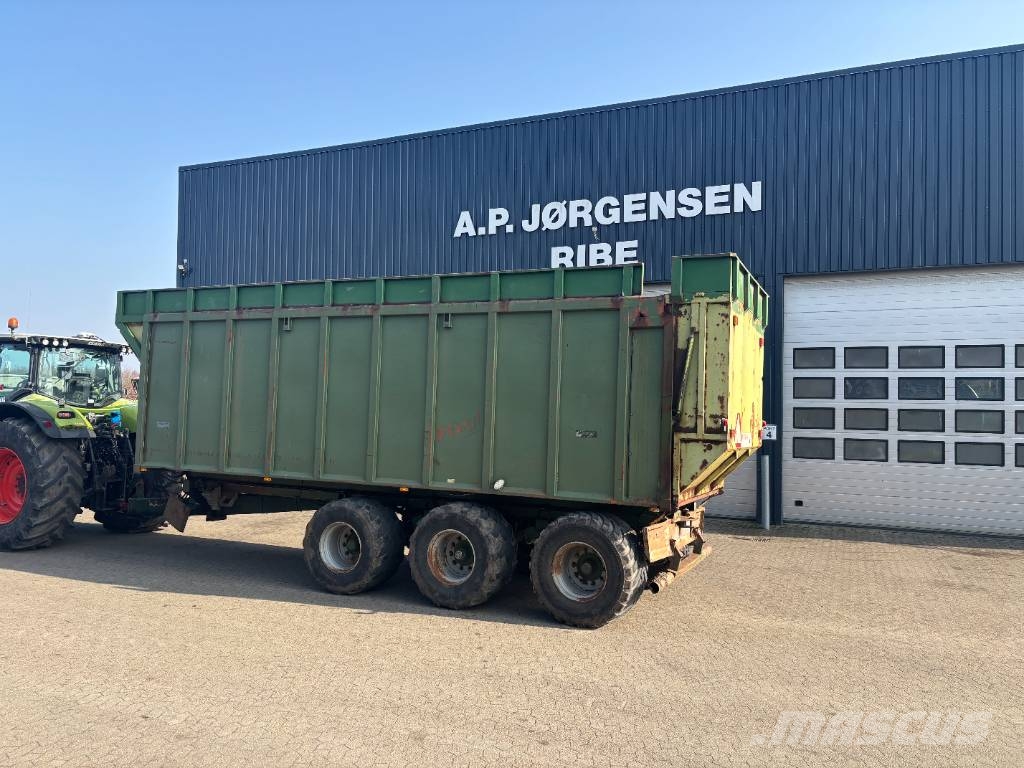 Asw Fliegl ASW 270 Afskubbervogn 3 Aksler ASW 270 Afskubbervo, Ribe ...