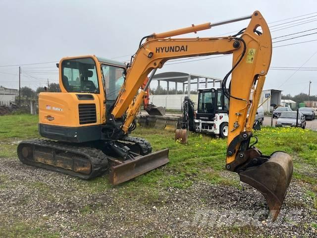 Hyundai Robex 60 CR-9 A, 2017, Alcácer do Sal, Setúbal, Portugal ...