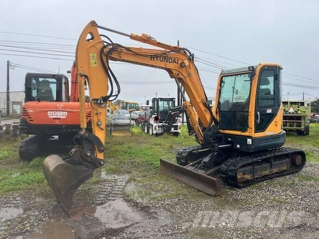 Hyundai Robex 60 CR-9 A, 2017, Alcácer do Sal, Setúbal, Portugal ...